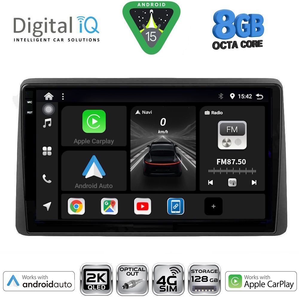 Βλησαρούλης Car Center - DIGITAL IQ BXK 20450_CPAA (10inc) MULTIMEDIA TABLET for NISSAN NAVARA D22 mod. 1998-2004