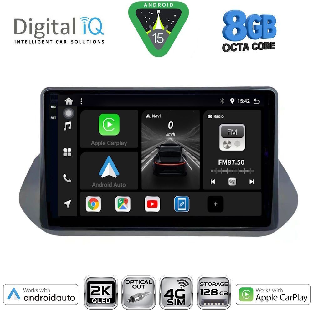 Βλησαρούλης Car Center - DIGITAL IQ BXK 20469_CPAA (10inc) MULTIMEDIA TABLET for NISSAN QASHQAI mod. 2021-2024