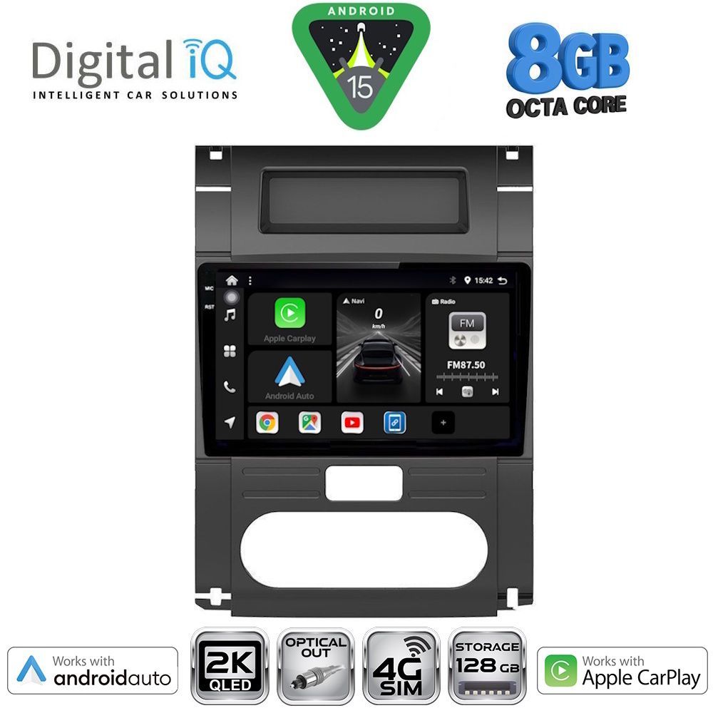 Βλησαρούλης Car Center - DIGITAL IQ BXK 20477_CPAA (10inc) MULTIMEDIA TABLET for NISSAN XTRAIL mod. 2007-2013