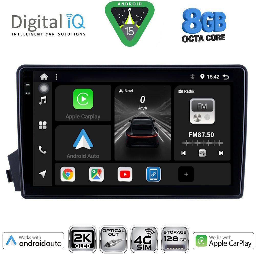 Βλησαρούλης Car Center - DIGITAL IQ BXK 20650_CPAA (9inc) MULTIMEDIA TABLET SSANGYANG ACTYON - KYRON mod. 2006-2015