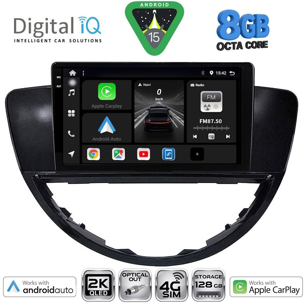 Βλησαρούλης Car Center - DIGITAL IQ BXK 20660_CPAA (9inc) MULTIMEDIA TABLET for SUBARU TRIBECA mod. 2007-2014