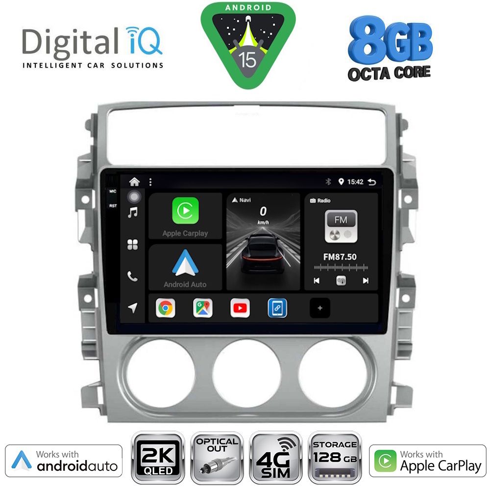 Βλησαρούλης Car Center - DIGITAL IQ BXK 20681_CPAA (9inc) MULTIMEDIA TABLET for SUZUKI LIANA mod. 2001-2007