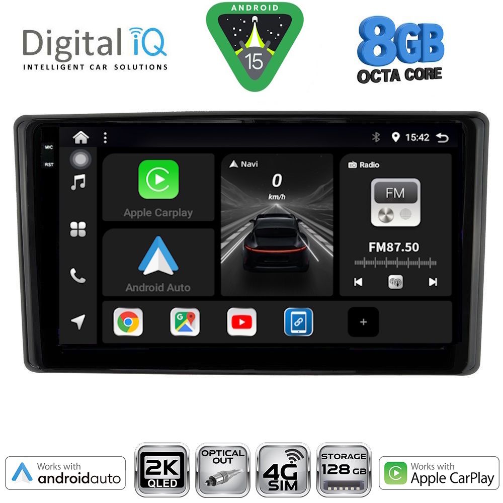 Βλησαρούλης Car Center - DIGITAL IQ BXK 20701_CPAA (10inc) MULTIMEDIA TABLET for TOYOTA RAIZE mod. 2020>