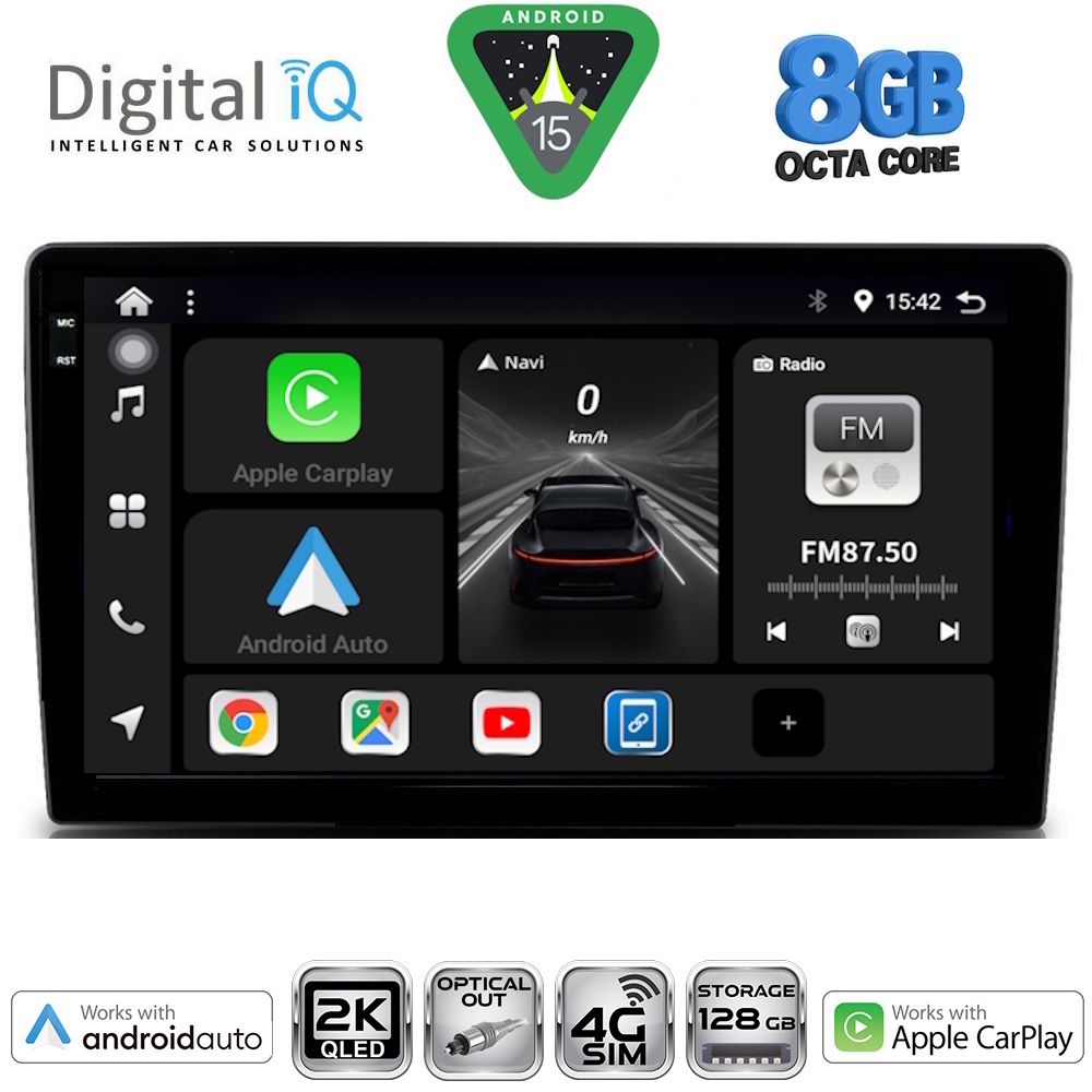Βλησαρούλης Car Center - DIGITAL IQ BXK 20722_CPAA (9inc) MULTIMEDIA TABLET for TOYOTA LANDCRUISER mod. 1998-2003