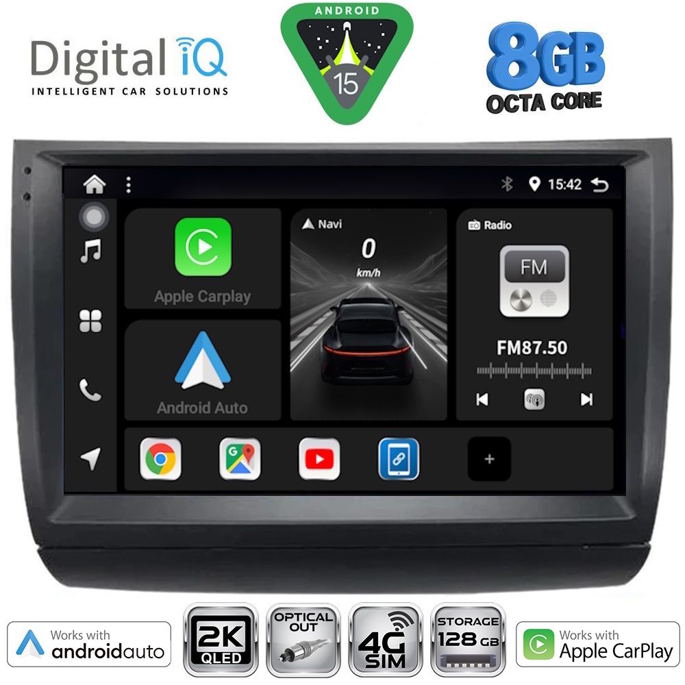 Βλησαρούλης Car Center - DIGITAL IQ BXK 20728_CPAA (9inc) MULTIMEDIA TABLET for TOYOTA PRIUS mod. 2003-2009