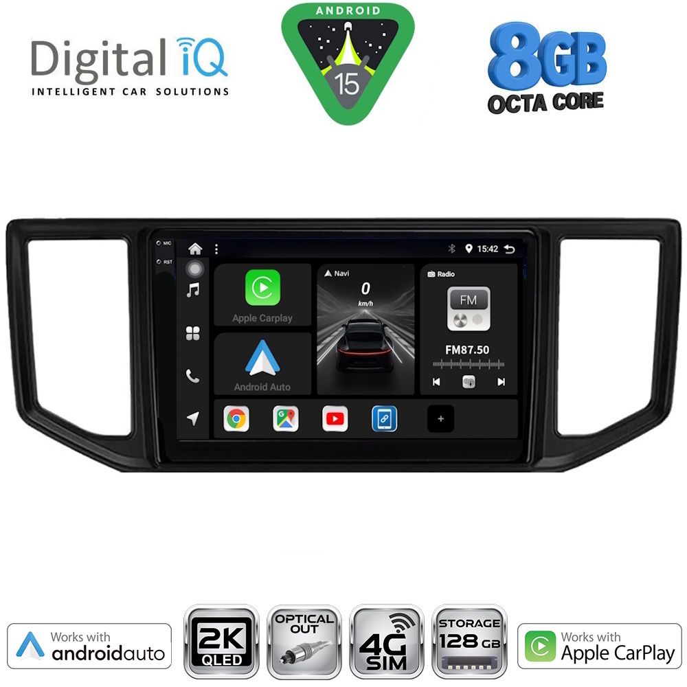 Βλησαρούλης Car Center - DIGITAL IQ BXK 20753_CPAA (10inc) MULTIMEDIA TABLET for VW CRAFTER mod. 2017>