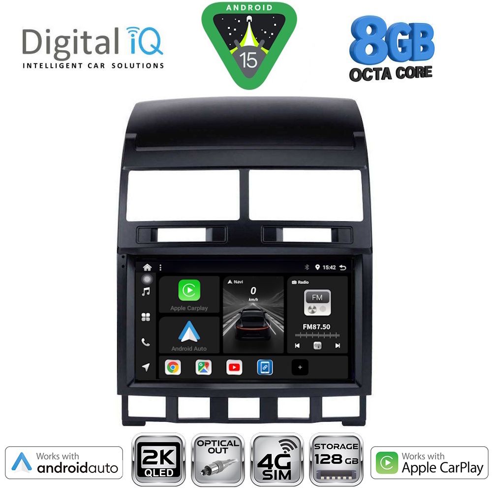 Βλησαρούλης Car Center - DIGITAL IQ BXK 20765_CPAA (9inc) MULTIMEDIA TABLET for VW TOUAREG mod. 2003-2011