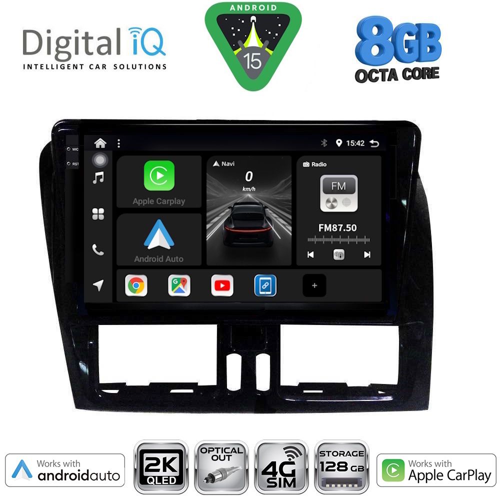 Βλησαρούλης Car Center - DIGITAL IQ BXK 20787_CPAA (9inc) MULTIMEDIA TABLET for VOLVO XC60 mod. 2009-2017