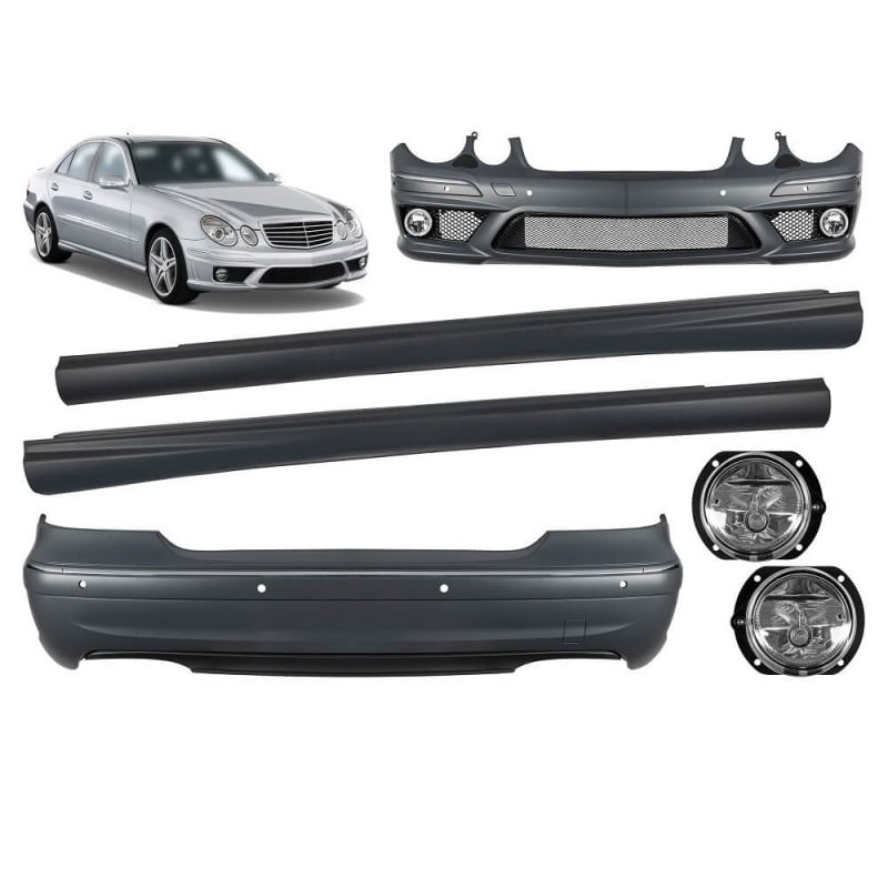 Βλησαρούλης Car Center - Body Kit Για Mercedes-Benz E-Class W211 06-09 Amg Look With PDC Made In Taiwan