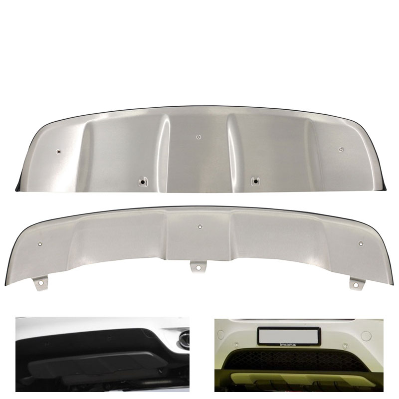 Βλησαρούλης Car Center - DIFFUSER ΕΜΠΡΟΣ & ΠΙΣΩ ΓΙΑ BMW X6 E71 (2008-2014) ΑΝΟΞΕΙΔΩΤΟ ΑΤΣΑΛΙ