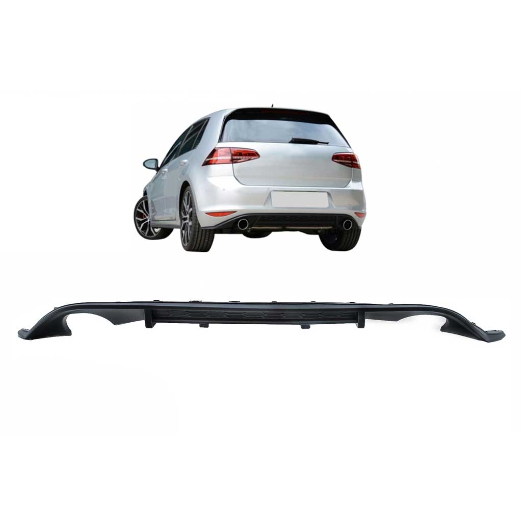 Βλησαρούλης Car Center - DIFFUSER ΠΙΣΩ ΠΡΟΦΥΛΑΚΤΗΡΑ ΓΙΑ VW GOLF 7 (2013-2016) GTI DESIGN