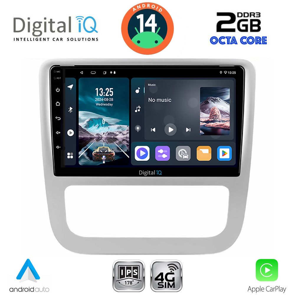 Βλησαρούλης Car Center - DIGITAL IQ RTG 4751_CPA CLIMA (9inc) MULTIMEDIA TABLET for VW   EOS mod. 2006> - SCIROCCO mod. 2011-2014
