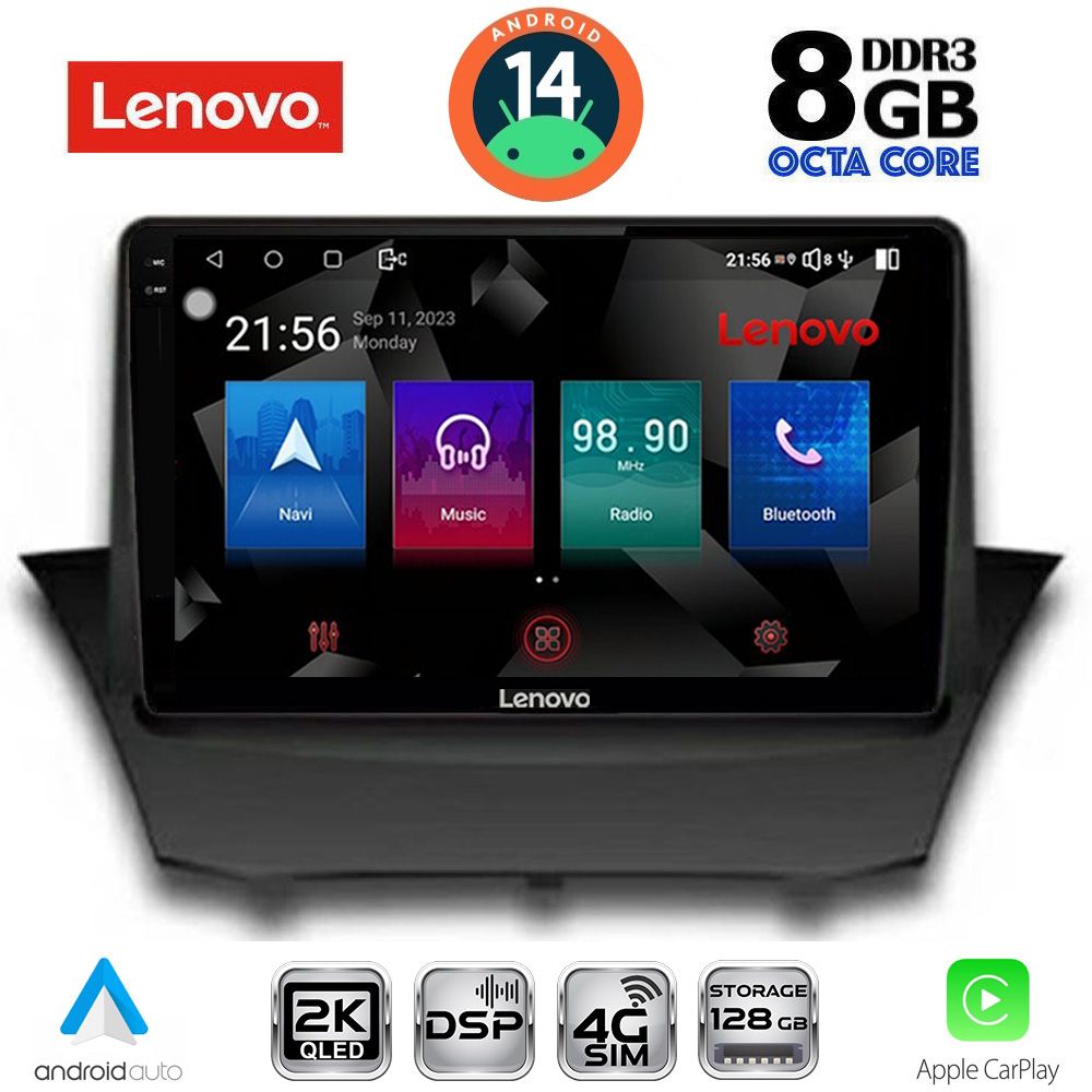 Βλησαρούλης Car Center - LENOVO SSW 10154A_CPA (9inc) MULTIMEDIA TABLET for FORD FIESTA mod. 2008-2017