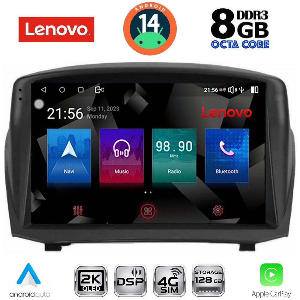Βλησαρούλης Car Center - LENOVO SSW 10154B_CPA (9inc) MULTIMEDIA TABLET for FORD FIESTA mod. 2008-2017