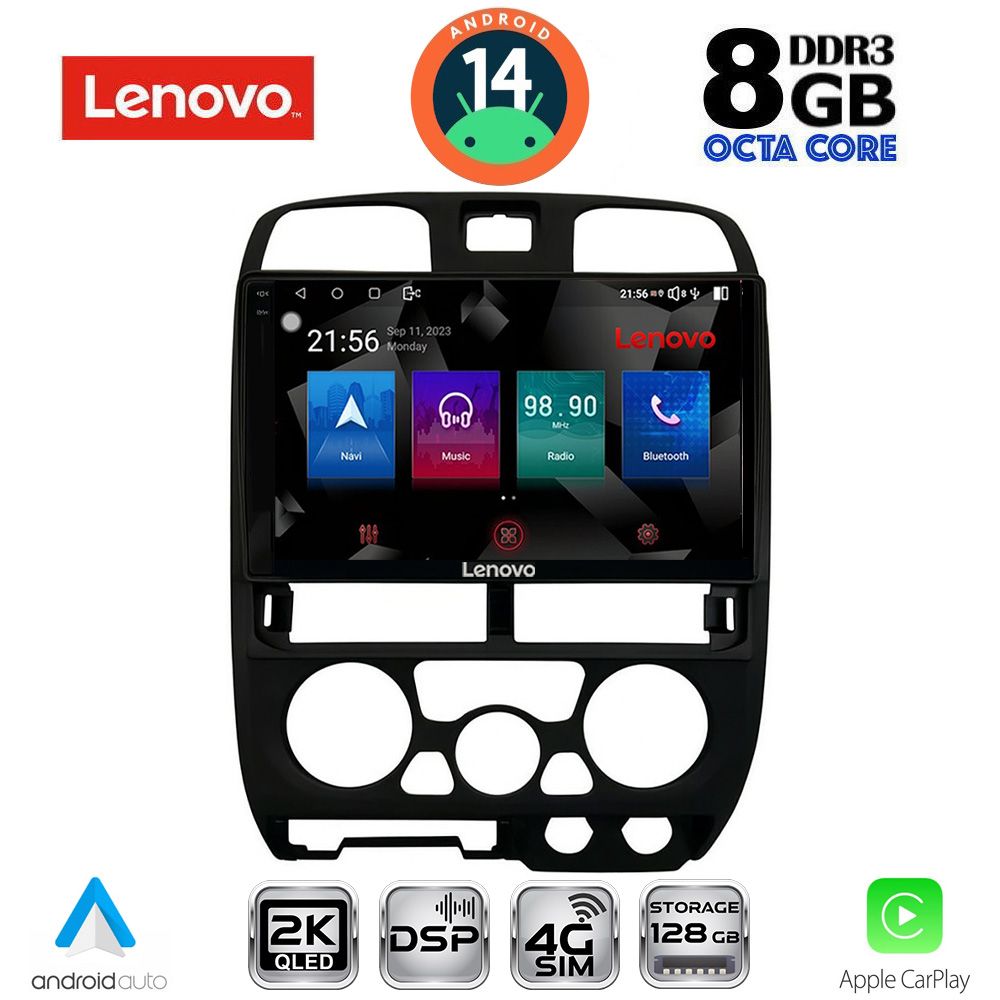 Βλησαρούλης Car Center - LENOVO SSW 10253BL_CPA (9inc) MULTIMEDIA TABLET for ISUZU D-MAX mod. 2002-2008 (BLACK)