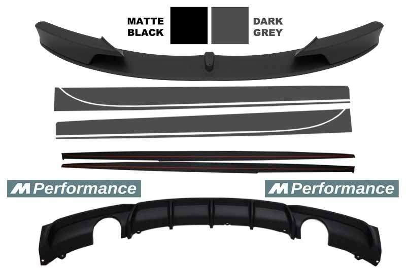 Βλησαρούλης Car Center - Add On Kit Extension Conversion to M-Performance Design suitable for BMW 3 Series F30 F31 (2011-up) Sedan Touring