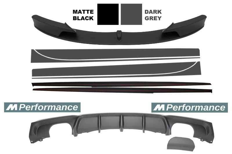 Βλησαρούλης Car Center - Add On Kit Extension Conversion to M-Performance Design suitable for BMW 3 Series F30/F31 (2011-) Sedan/Touring