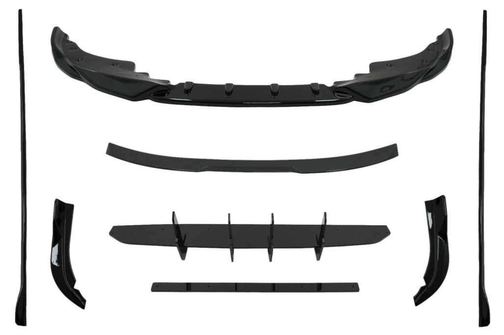 Βλησαρούλης Car Center - Aero Body Kit Extensions suitable for BMW 4 Series G22 Coupe (2020-Up) M Tech
