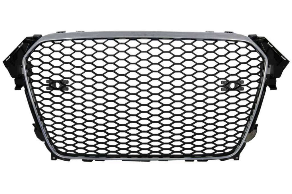 Βλησαρούλης Car Center - Badgeless Front Grille suitable for AUDI A4 B8 Facelift (2012-2015) RS Design With and Without PDC