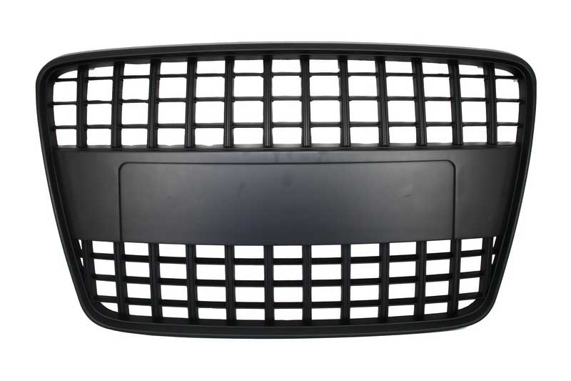 Βλησαρούλης Car Center - Badgeless Front Grille suitable for AUDI Q7 4L (2006-2015) S-Line Matte Black