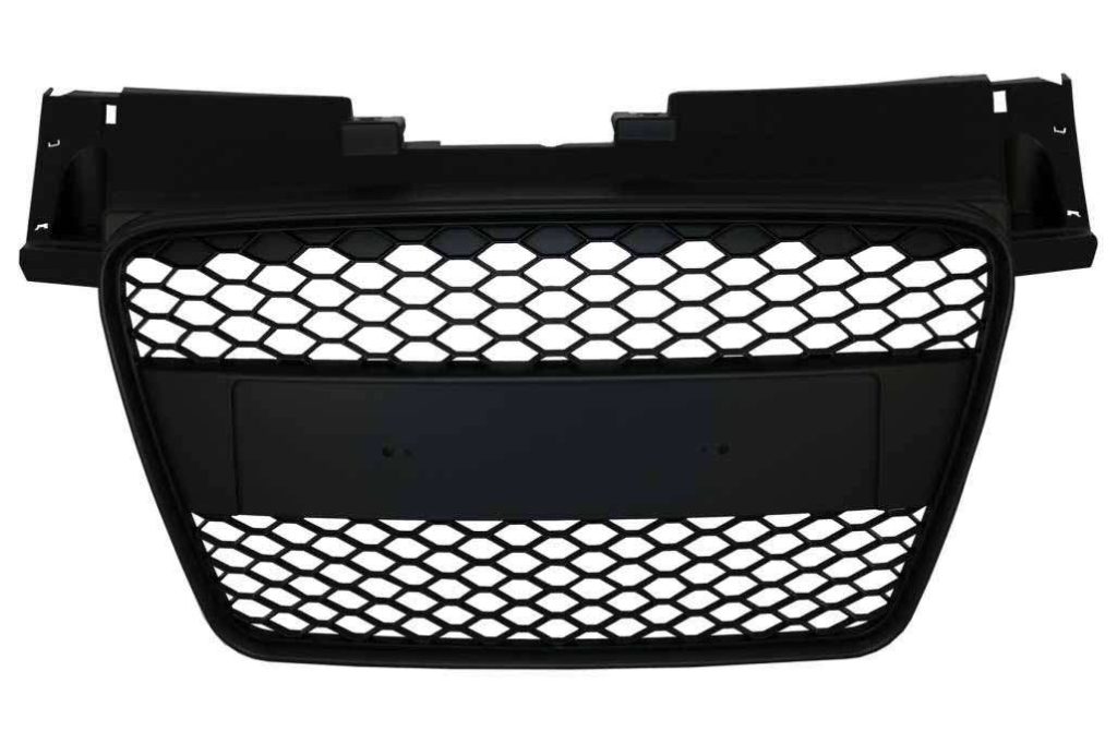 Βλησαρούλης Car Center - Badgeless Front Grille suitable for Audi TT 8J (2006-2014) RS Design Sport Matte Black