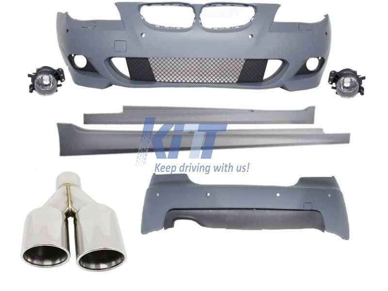 Βλησαρούλης Car Center - Body Kit M-Technik suitable for BMW E60 (5-series) (2003-2010) with M-Power Exhaust Muffler
