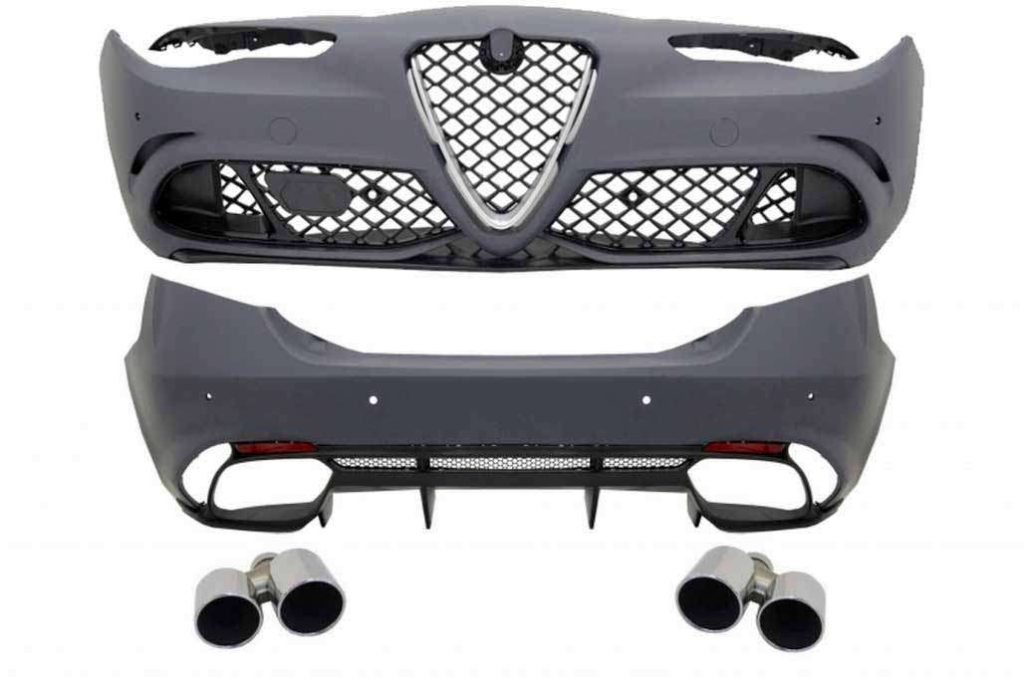 Βλησαρούλης Car Center - Body Kit suitable for Alfa Romeo Giulia 952 Q4 (2016-Up) Quadrifoglio Racing Design