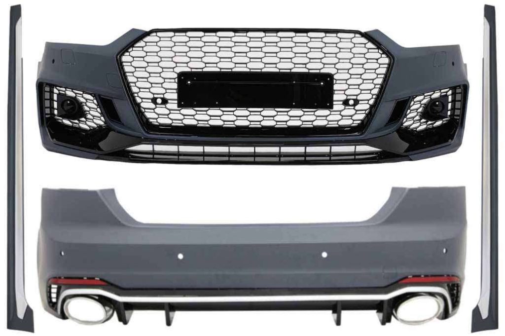Βλησαρούλης Car Center - Body Kit suitable for Audi A5 F5 Sportback (2017-2019) Quattro RS5 Design with Side Skirts