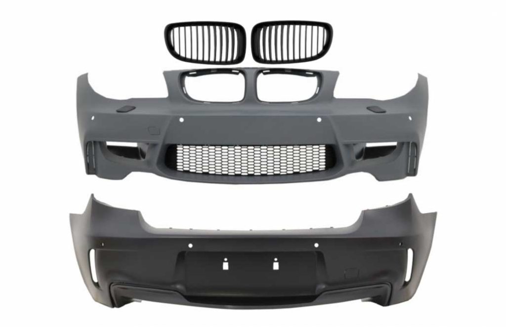 Βλησαρούλης Car Center - Body Kit suitable for BMW 1 Series E81 E82 E87 E88 (2004-2011) 1M Design With Air Duct Vent and PDC