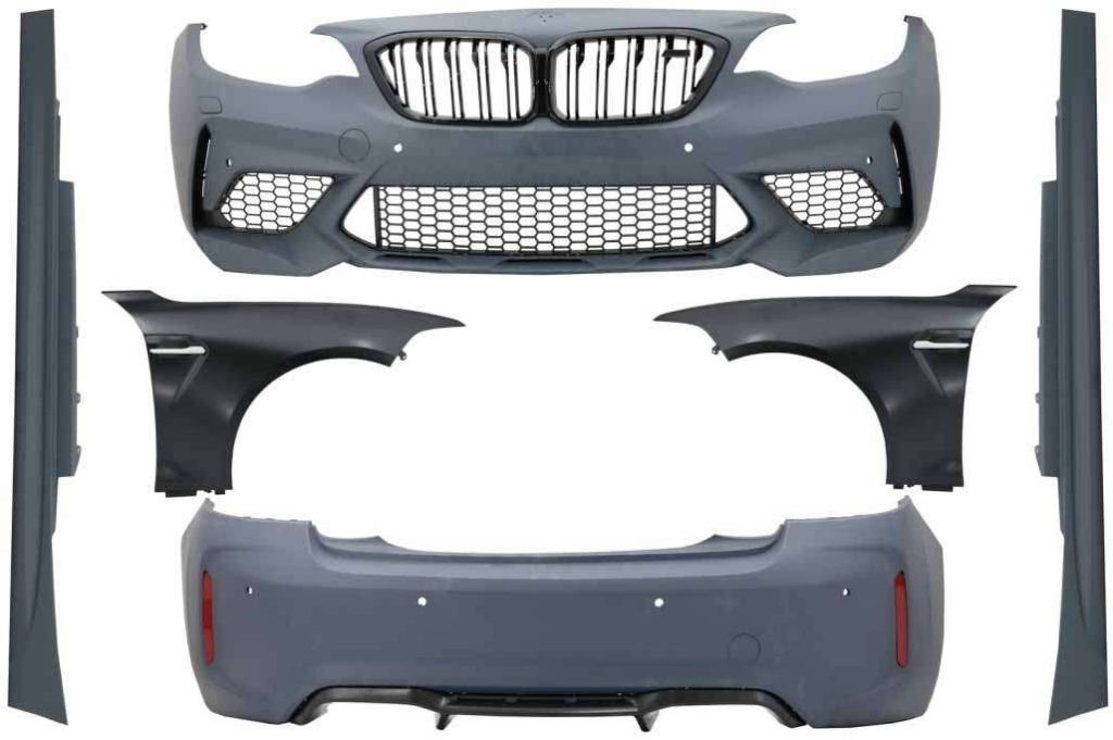 Βλησαρούλης Car Center - Body Kit suitable for BMW 2 Series F22 Coupe F23 Cabrio (2014-2017) M2C Design