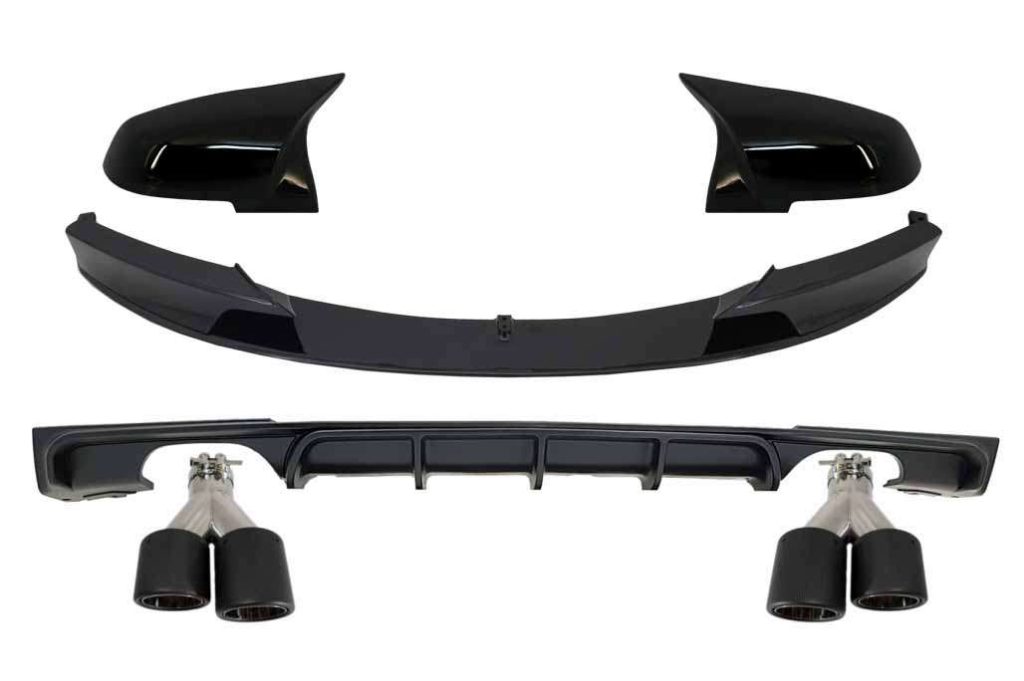 Βλησαρούλης Car Center - Body Kit suitable for BMW 3 Series F30 F31 (2011-up) Sedan Touring M-Performance Design Piano Black