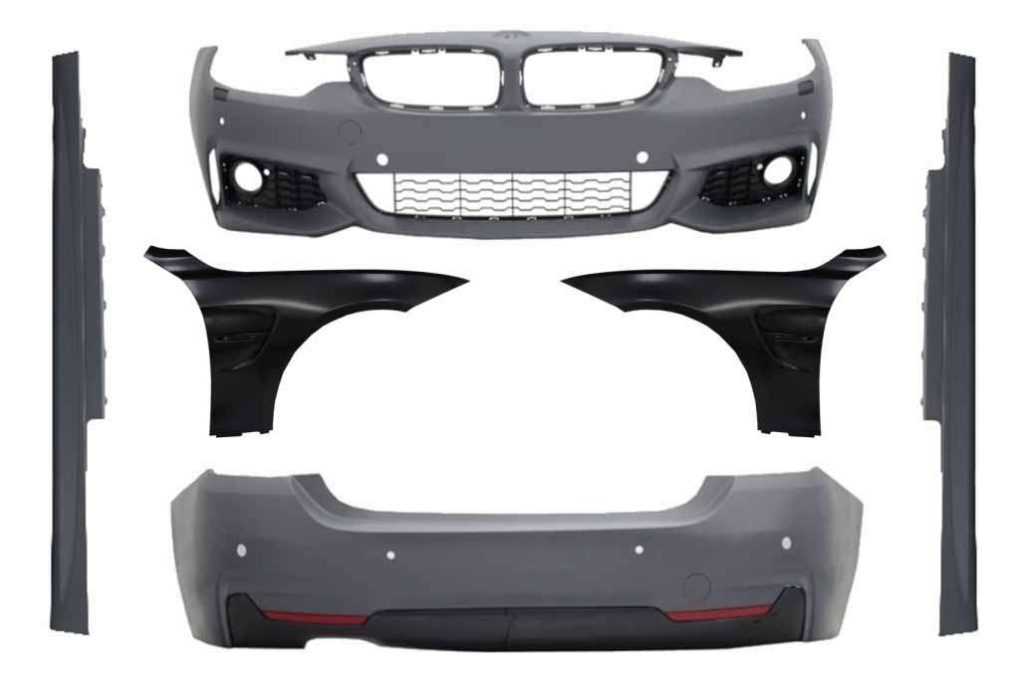 Βλησαρούλης Car Center - Body Kit suitable for BMW 4 Series F32 F33 (2013-up) with Front Fenders Sport Design Coupe Cabrio