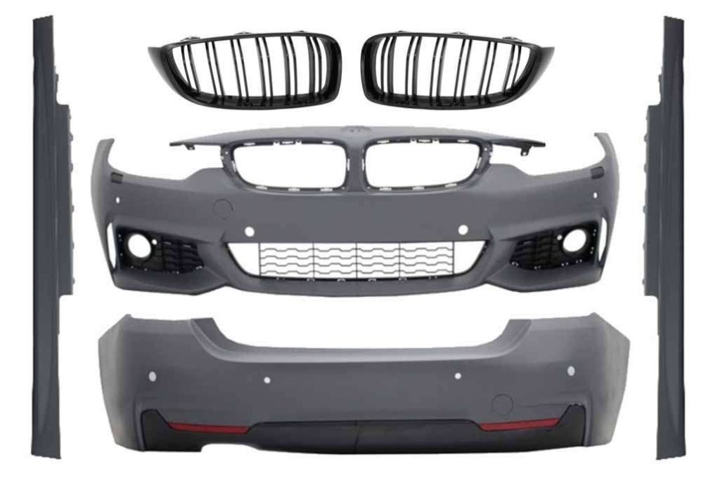 Βλησαρούλης Car Center - Body Kit suitable for BMW 4 Series F32 F33 (2013-up) with Central Kidney Grilles Sport Design Coupe Cabrio