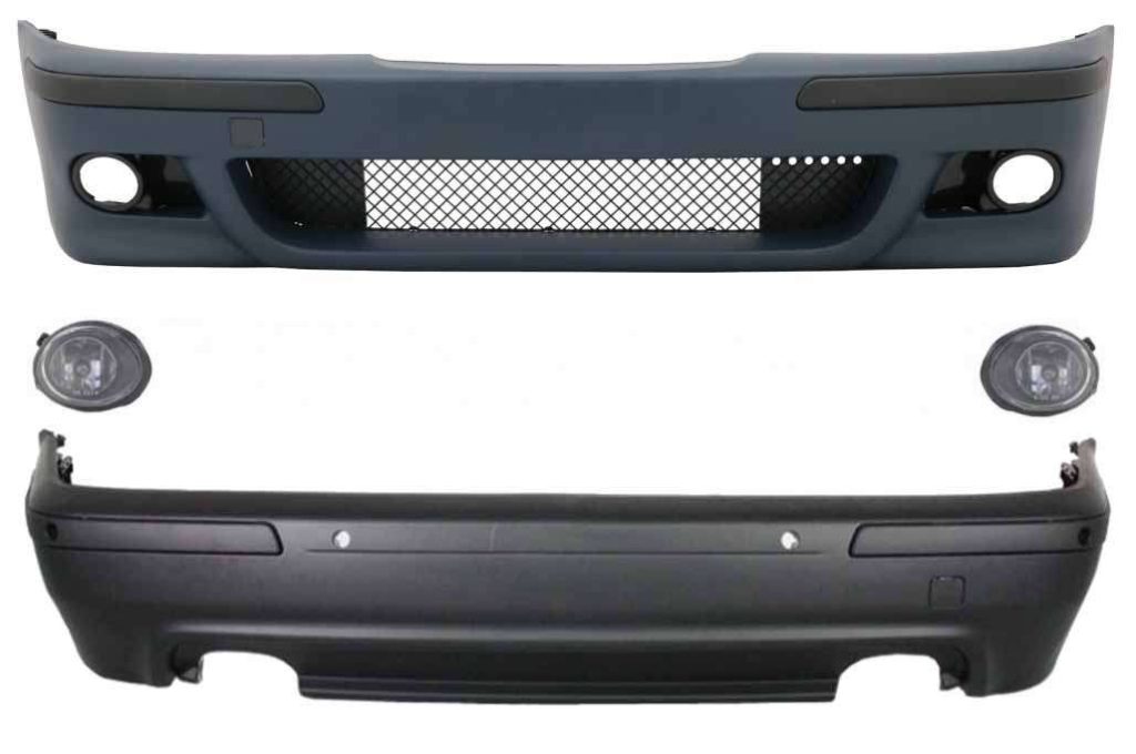 Βλησαρούλης Car Center - Body Kit suitable for BMW 5 Series E39 (1995-2003) M5 Design with Fog Lights Chrome