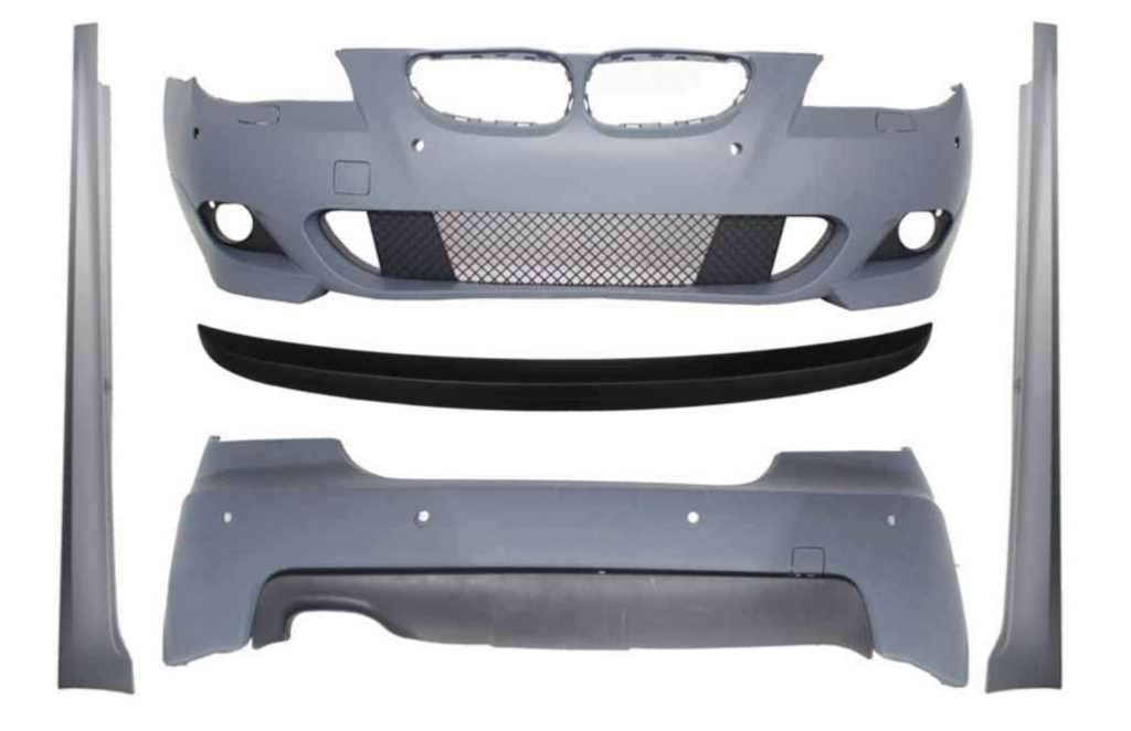 Βλησαρούλης Car Center - Body Kit suitable for BMW 5 Series E60 (2003-2007) M-Technik Look Trunk Spoiler PDC 24mm