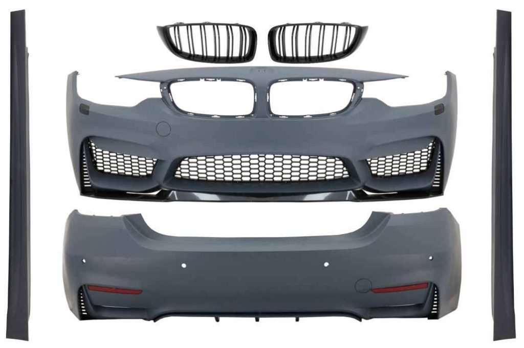 Βλησαρούλης Car Center - Body Kit with Central Grilles suitable for BMW 4 Series F36 Gran Coupe (2013-03.2019) M4 Look