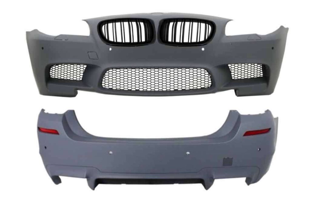 Βλησαρούλης Car Center - Body Kit with Central Kidney Grille suitable for BMW 5 Series F10 (2011-2017) M5 Design