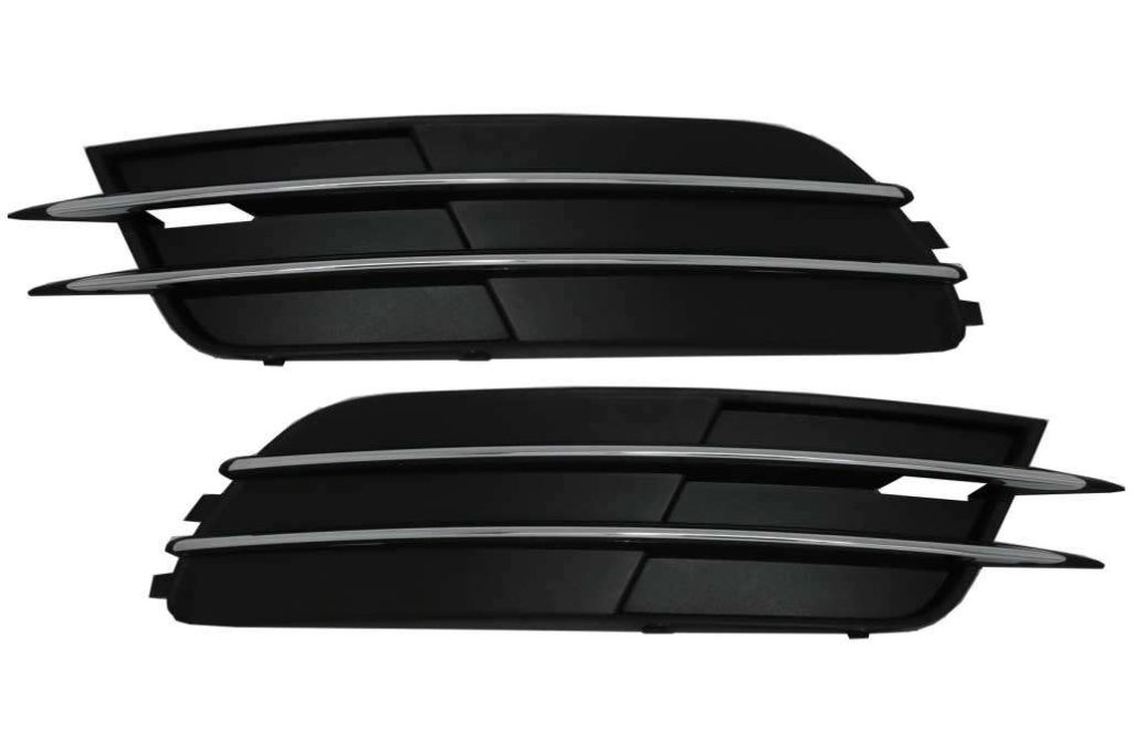 Βλησαρούλης Car Center - Bumper Lower Grille Covers Side Grilles suitable for Audi A6 C7 4G (2012-2015) Without ACC