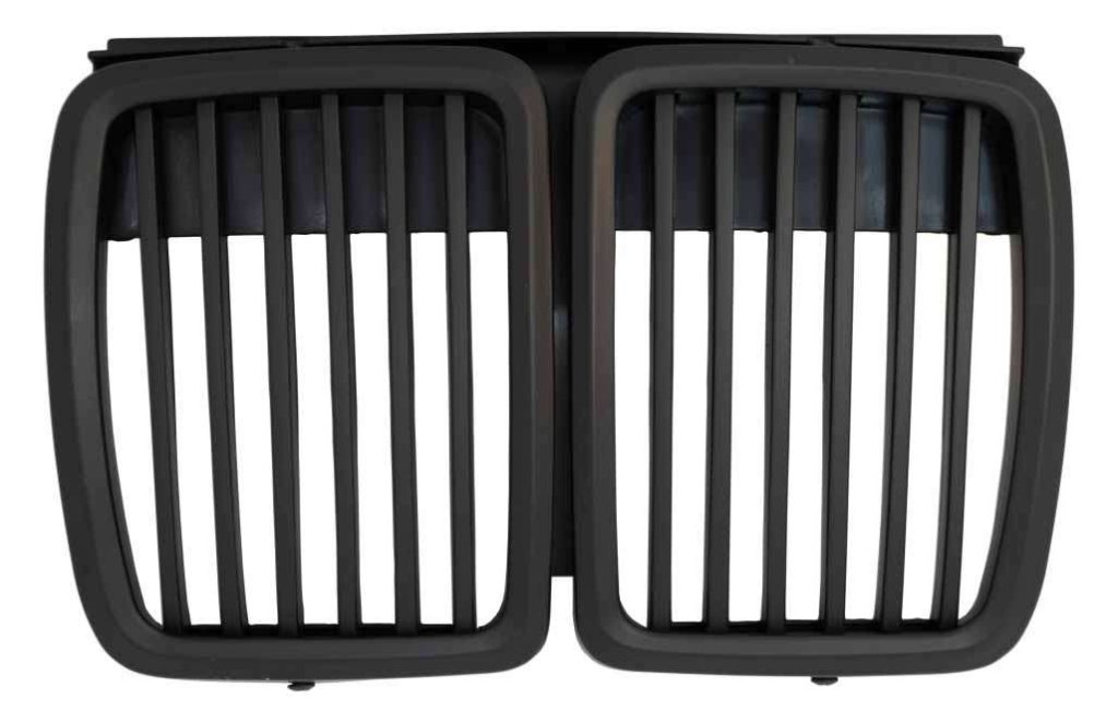 Βλησαρούλης Car Center - Central Kidney Grille suitable for BMW 3 Series E30 (1982-1994) Matte Black