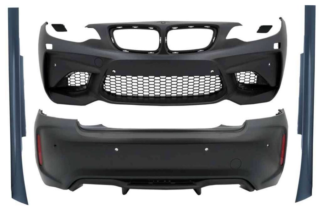 Βλησαρούλης Car Center - Complete Body Kit suitable for BMW 2 Series F22 F23 Coupe Cabrio (2014-2017) M2 Design