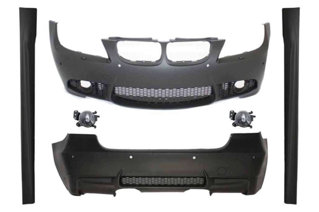 Βλησαρούλης Car Center - Complete Body Kit suitable for BMW 3 Series E90 LCI Facelift 2008-2011 M3 Design with PDC Fog Lights