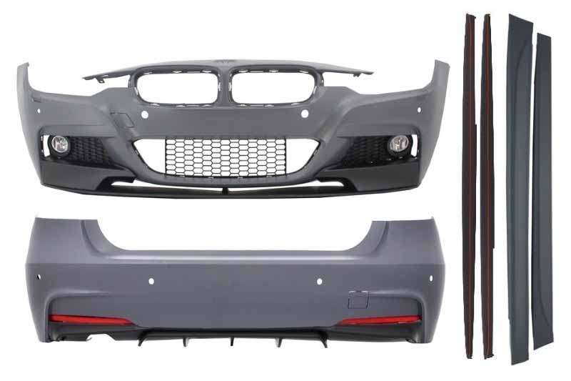 Βλησαρούλης Car Center - Complete Body Kit suitable for BMW 3 Series F30 (2011-2014) & F30 LCI Facelift (2015-up) M-Performance Design Single Exhaust Outlet