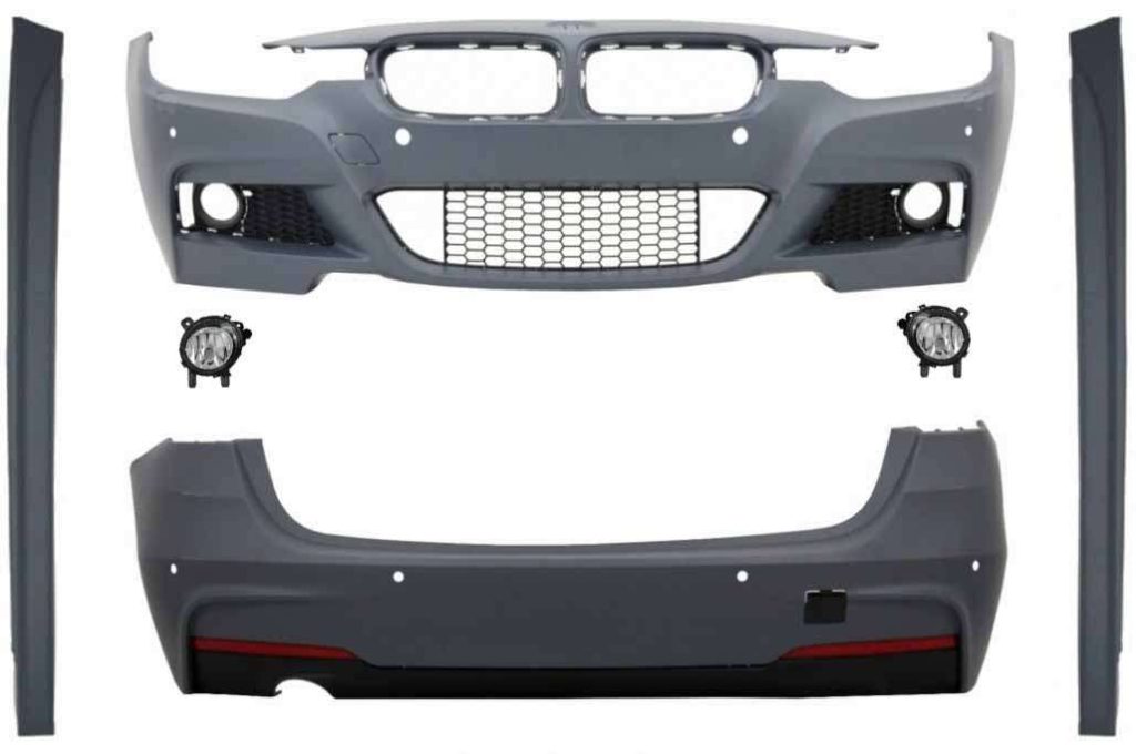 Βλησαρούλης Car Center - Complete Body Kit suitable for BMW 3 Series F31 (2011-2019) Touring M-Technik Design with Fog Light Projectors