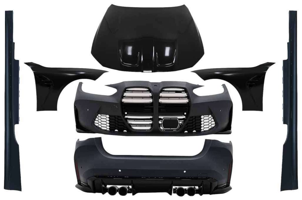 Βλησαρούλης Car Center - Complete Body Kit suitable for BMW 4 Series G22 Coupe G23 Cabrio (2020-Up) M4 Design