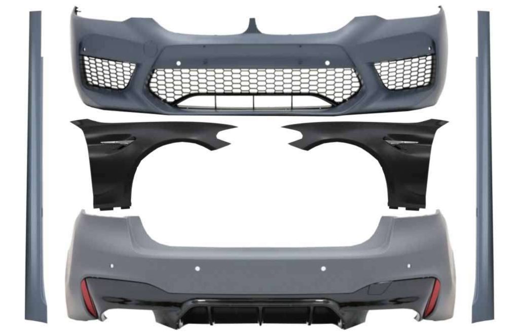 Βλησαρούλης Car Center - Complete Body Kit suitable for BMW 5 Series G30 (2017-up) Limousine with Front Fenders Chrome M5 Design