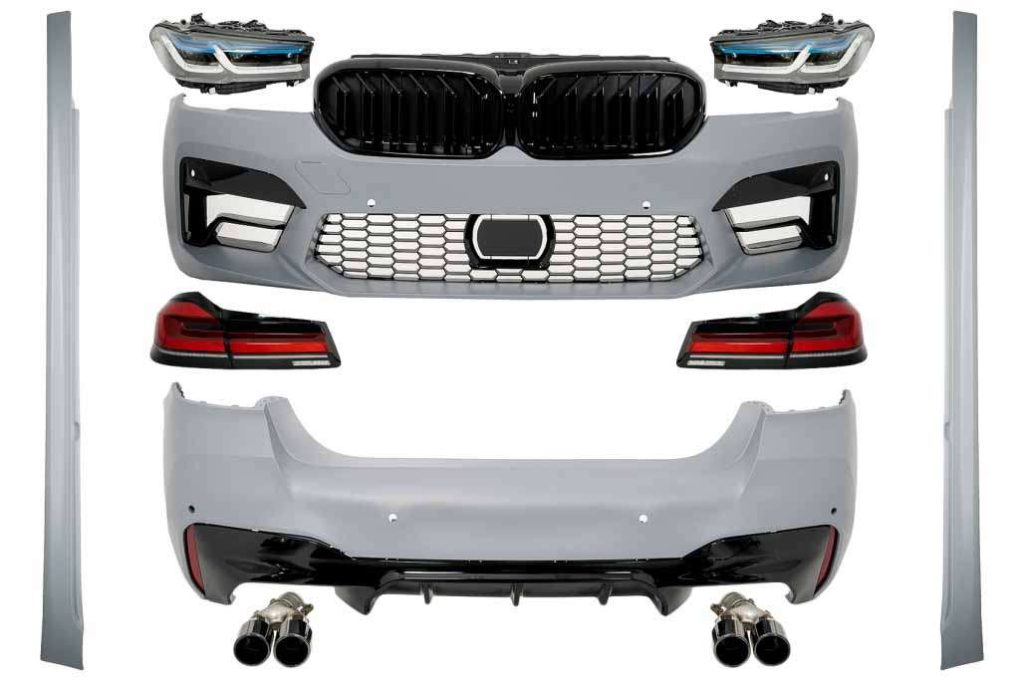 Βλησαρούλης Car Center - Complete Body Kit suitable for BMW 5 Series G30 (2017-2019) Conversion to G30 M5 LCI Design 2020