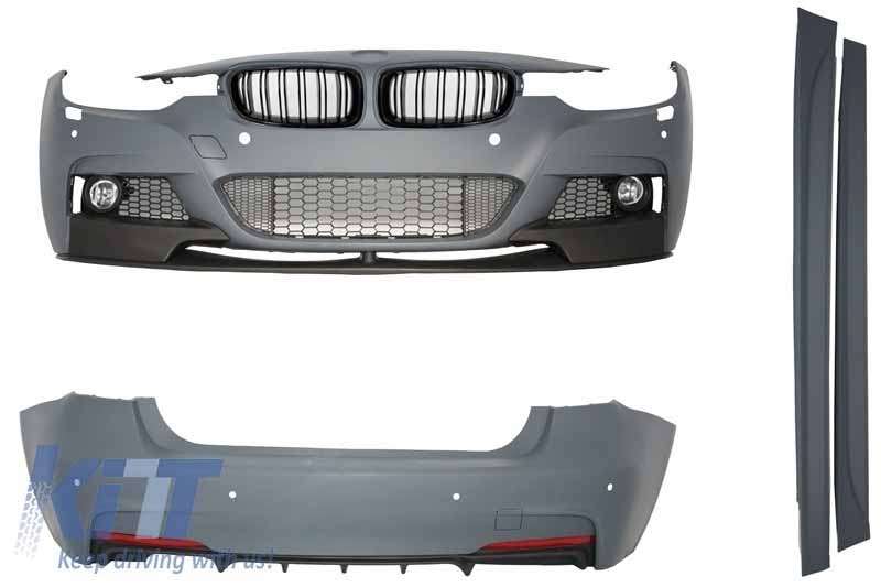 Βλησαρούλης Car Center - Complete Body Kit suitable for BMW F30 (2011-2014) M-Performance Design With Central Grilles Kidney