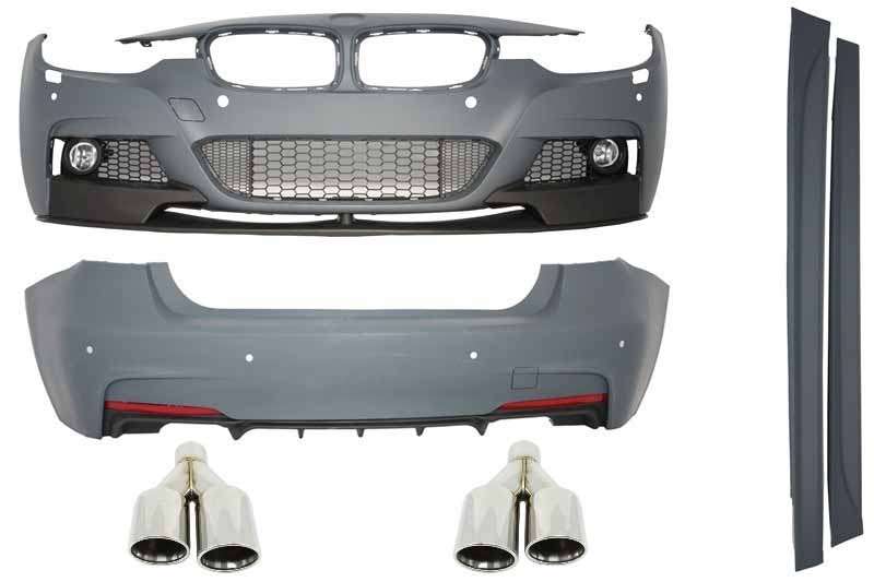 Βλησαρούλης Car Center - Complete Body Kit suitable for BMW F30 (2011-2014) M-Performance Design with Exhaust Muffler Tips M-Power Design