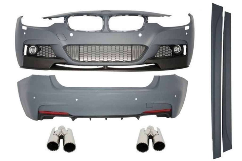 Βλησαρούλης Car Center - Complete Body Kit with Exhaust Muffler Tips suitable for BMW F30 (2011-up) M-Performance Design