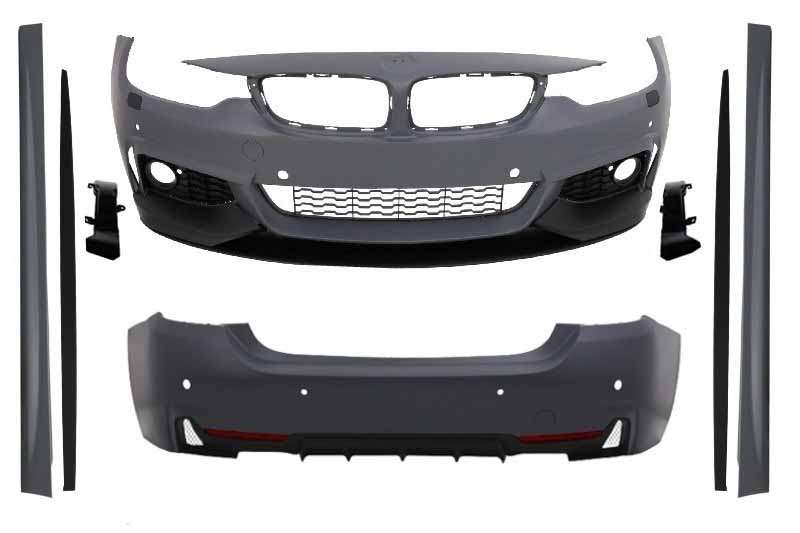 Βλησαρούλης Car Center - Complete Body Kit with Side Skirts Estensions suitable for BMW 4 Series F36 Gran Coupe (2014-up) M-Performance Design